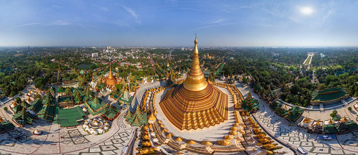 Shwedagon Pagoda banner