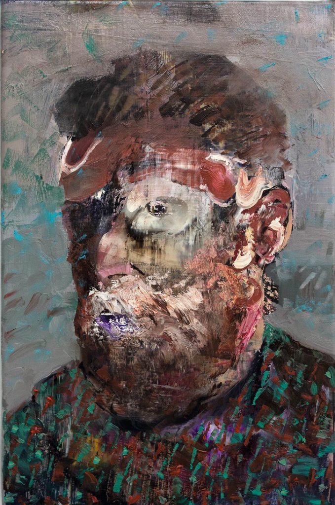 Adrian-Ghenie-Self-portrait-as-Vincent-van-Gogh-2012