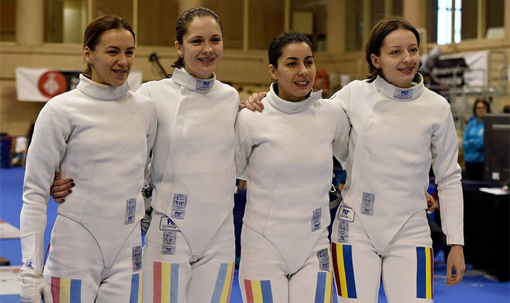 sport spadă echipa feminină românia
